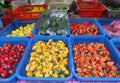 Fresh Flowers for Sale in Little India, Singapore Royalty Free Stock Photo