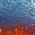 A close-up shot of a bubbling lava lamp, creating a mesmerizing play of colors and textures2, Generative AI