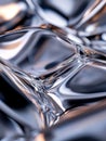 A close up shot of a bunch of ice cubes Royalty Free Stock Photo