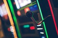 Close Up Shot Of Casino Slot Machine Royalty Free Stock Photo