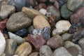 Close-up shot of colorful rocks, perfect for a pattern Royalty Free Stock Photo