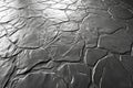 Cracked Black and White Surface Royalty Free Stock Photo