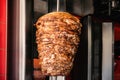 Doner Kebab On Rotating Vertical Spit