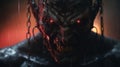 Intense Close-up: Scary 4k Satan Rendered In Unreal Engine