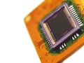 Close up shot of digital camera`s sensor Royalty Free Stock Photo