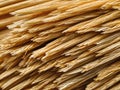 close up shot of dry hay texture background Royalty Free Stock Photo