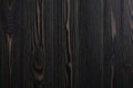 A close-up shot of ebony wood with dark and moody lighting Royalty Free Stock Photo