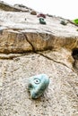 Close up shot of the equipment use for Wall Climbing Royalty Free Stock Photo