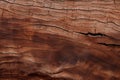 Close-Up Shot of Exquisitely Detailed Aged Tree Bark Trunk with Intricate Textures Royalty Free Stock Photo