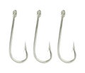 Fish hook isolated on a white Royalty Free Stock Photo