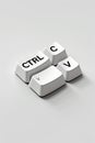 Copy Paste Keys Concept Royalty Free Stock Photo