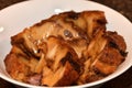 French toast casserole close up Royalty Free Stock Photo