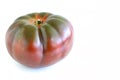 Black Russian Tomato on White Background Royalty Free Stock Photo