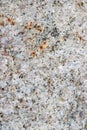 Close up of granite stone texture