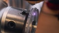 Lens focus divisions laser engraving process
