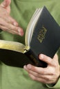 The Holy Bible being Preeched Royalty Free Stock Photo