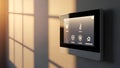 Smart Home Control Panel Automation, Security, and Comfort Royalty Free Stock Photo