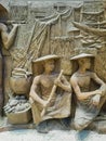 Old relief in Sarinah Building, jakarta