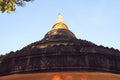 Close up shot Pagoda of Wat Umong at CHIANG MAI ,Thailand