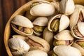 Close up shot of Pistachios