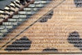 Close up shot of a qanun musical instrument Royalty Free Stock Photo