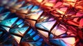 A close-up shot of a Rainbow Lattice Sunstone glistening in the sunlight