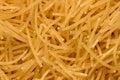 Raw Vermicelli originated food from Italy Royalty Free Stock Photo