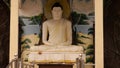 Close up shot of religious Buddhist statues in Sri Lanka