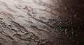 Dark Brown Leather Texture Background, Close-up Abstract Pattern Royalty Free Stock Photo
