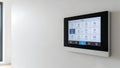 Smart Home Control Panel Automation, Security, Energy Efficiency Royalty Free Stock Photo