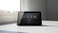 Smart Home Control Tablet Automation System Interface Royalty Free Stock Photo