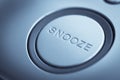 Snooze button detail Royalty Free Stock Photo