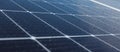 Close-up shot of solar panels texture / Perfect for background. Royalty Free Stock Photo