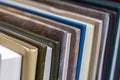 Close up shot of stack of books Royalty Free Stock Photo