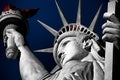 Close-up shot of the Statue of Liberty Royalty Free Stock Photo