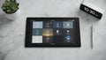 Smart Home Control Panel on Tablet, Automation System Royalty Free Stock Photo