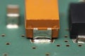 Tantalum capacitor on a printed circuit board