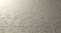 Elegant Floral Embossed Texture Royalty Free Stock Photo