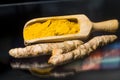 Close up shot of Turmeric, Kurkuma