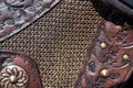 Close up shot of a vintage costume detail - perfect for a background