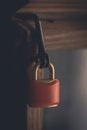 Vintage padlock close up Royalty Free Stock Photo