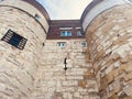 The Walls of the Tower of London Royalty Free Stock Photo