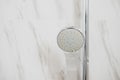 Close up shower in the bathroom Royalty Free Stock Photo