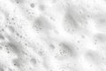 Close-up of creamy foam texture with bubbles. Artificial Intelligence Royalty Free Stock Photo