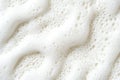 Close-up of creamy foam texture with bubbles. Artificial Intelligence Royalty Free Stock Photo