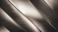 Shiny Metal Panels Angled With Brushed Texture Reflecting Light Royalty Free Stock Photo