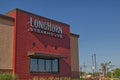 Close up side view Building sign Longhorn Steakhouse Restaurant Royalty Free Stock Photo