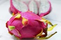 Close-up of Side View of Dragon Fruit.