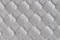 Close up of Silver leather Royalty Free Stock Photo