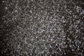 Close up of silver sequin background Royalty Free Stock Photo
